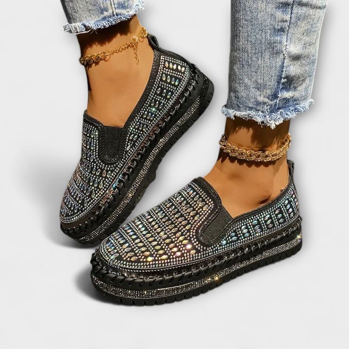 Thalia – Casual Platform Loafers with Round Toe