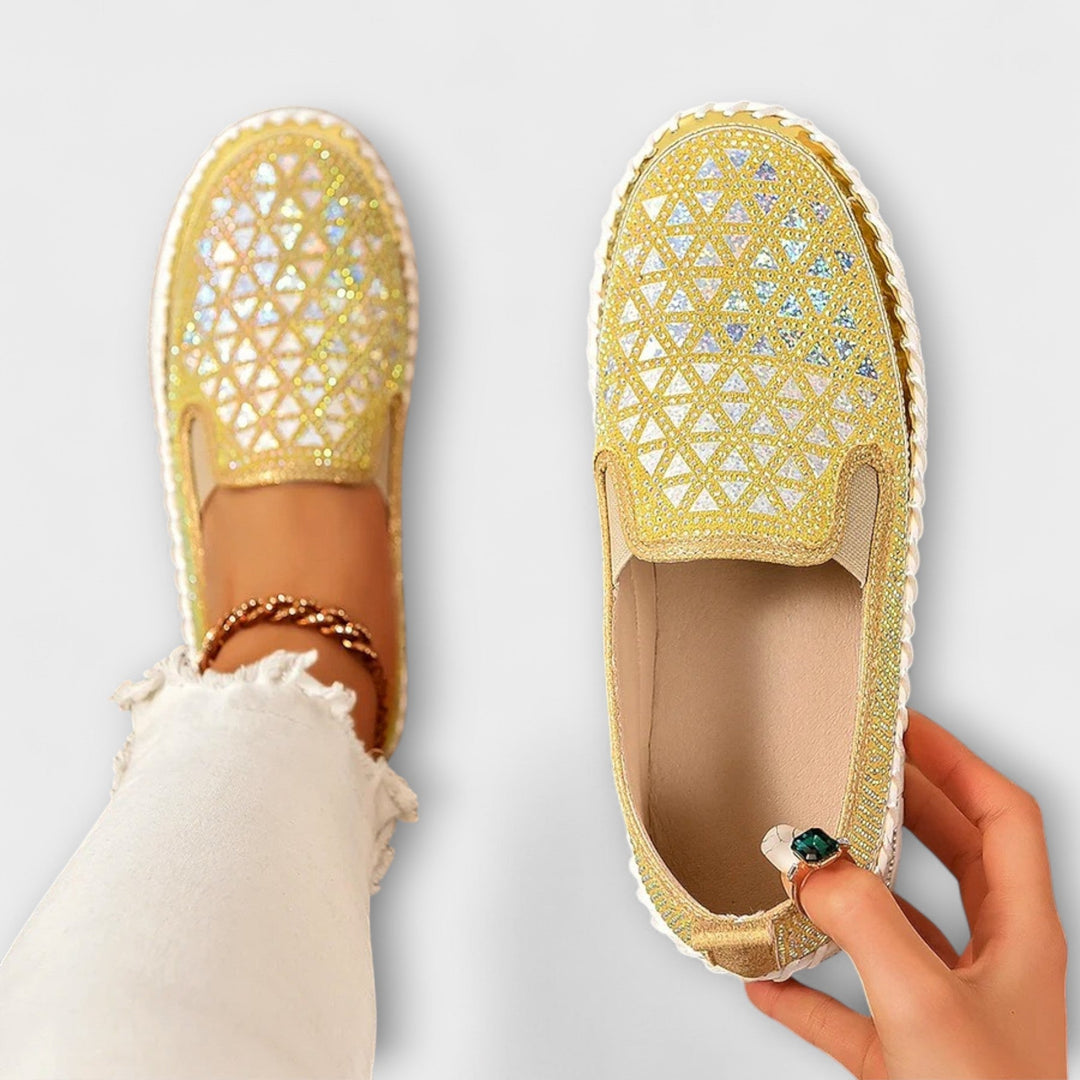 Vada – Slippers adorned with rhinestones