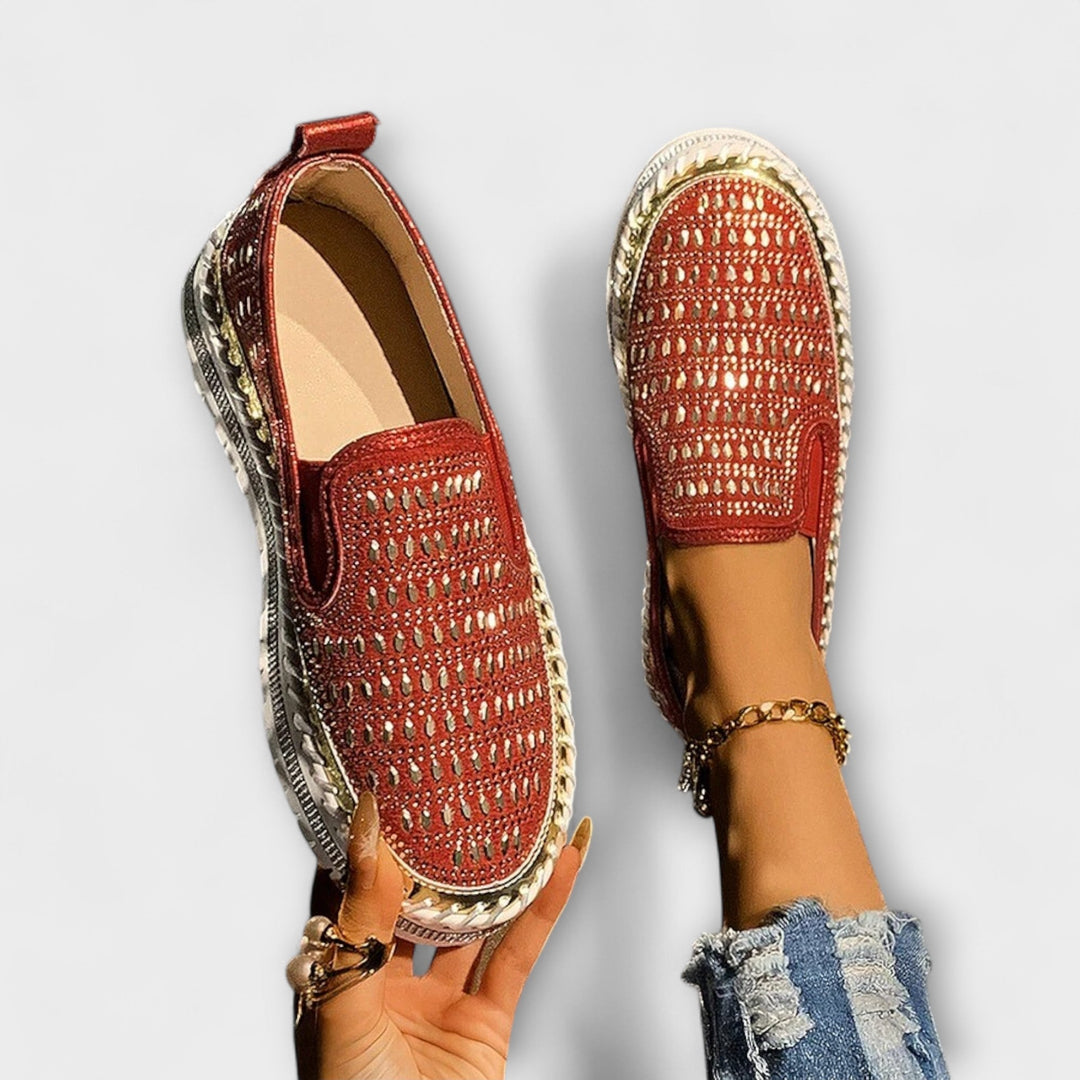 Thalia – Casual Platform Loafers with Round Toe