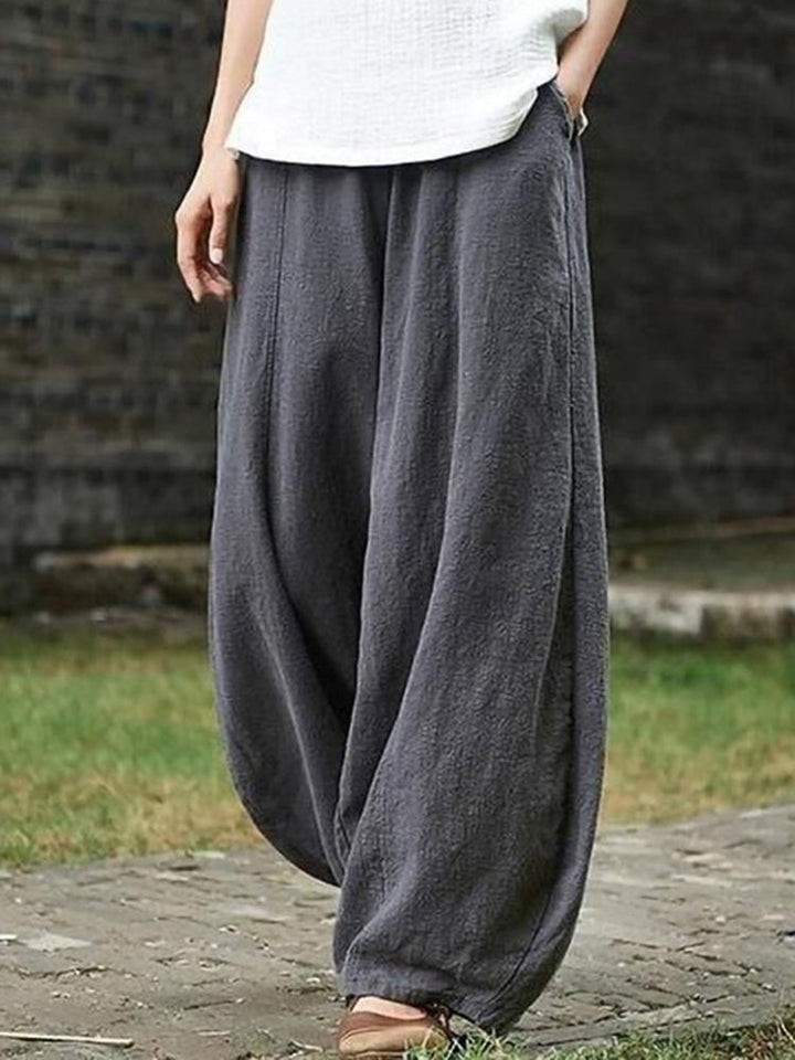 Maggie's Comfort Lantern Pants - Uncomplicated Elegance
