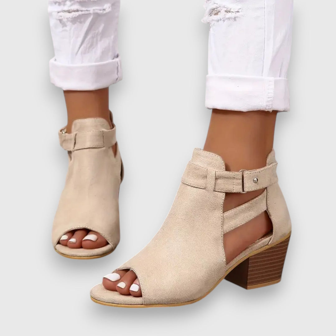 Nadine – Sandals with Thick Heels