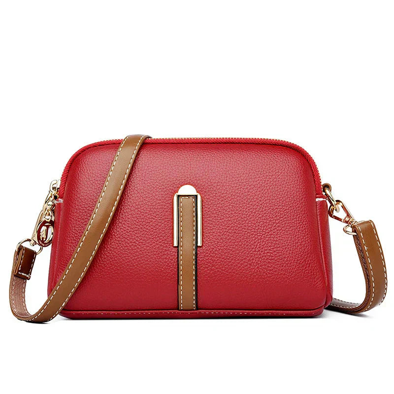 Penelope | Compact Soft Leather Shoulder Bag