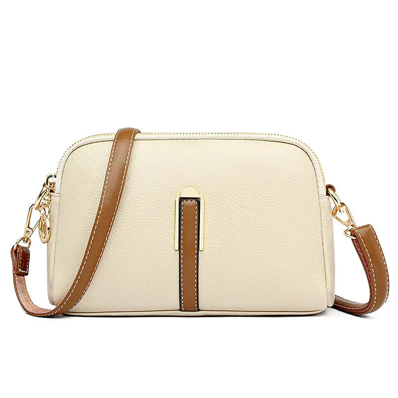 Penelope | Compact Soft Leather Shoulder Bag