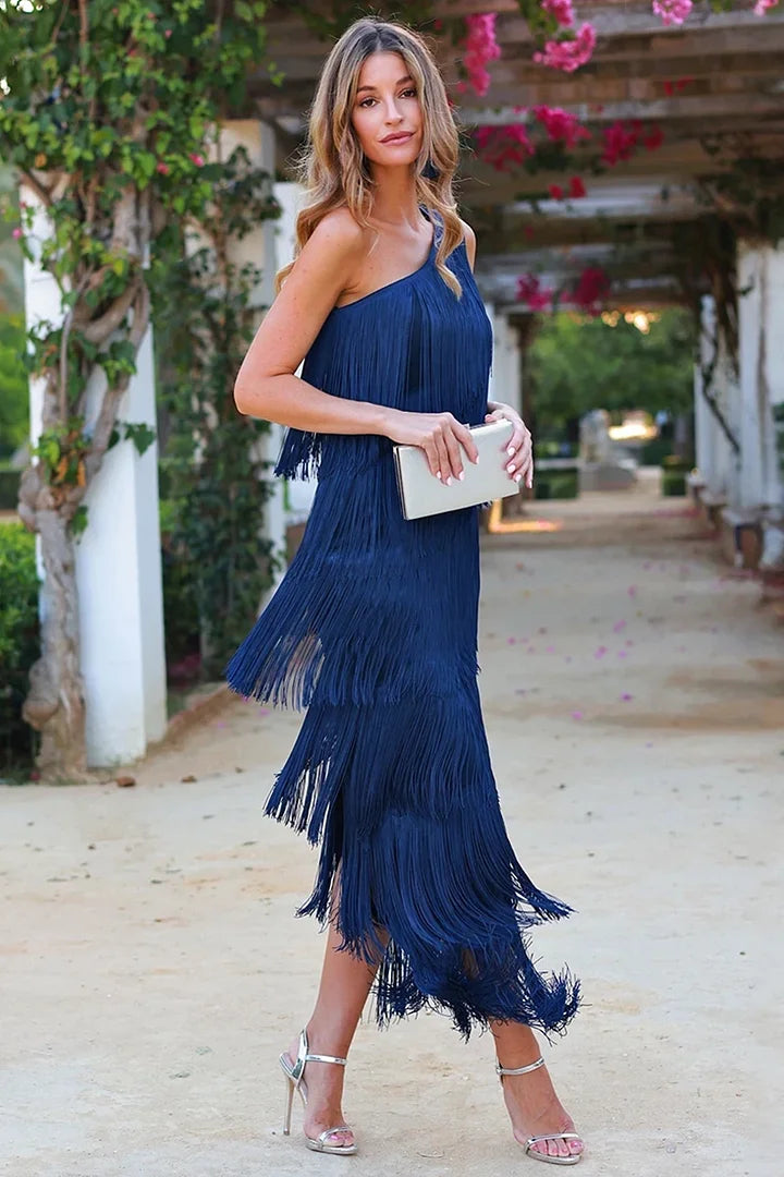 Savannah - One-Shoulder Dress
