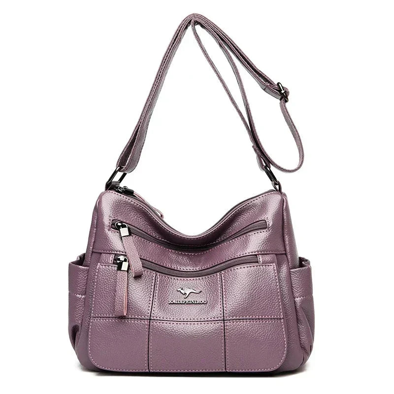 Evangeline | Designer Multi-Layer Crossbody Bag