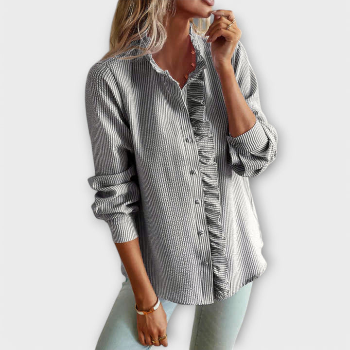 Lily - Elegant Long-Sleeved Blouse