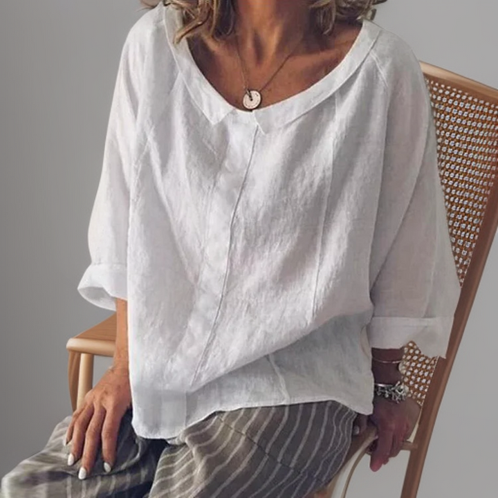Kadia | Loose Long Sleeve Blouse