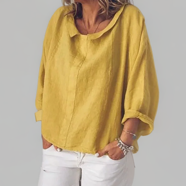 Kadia | Loose Long Sleeve Blouse