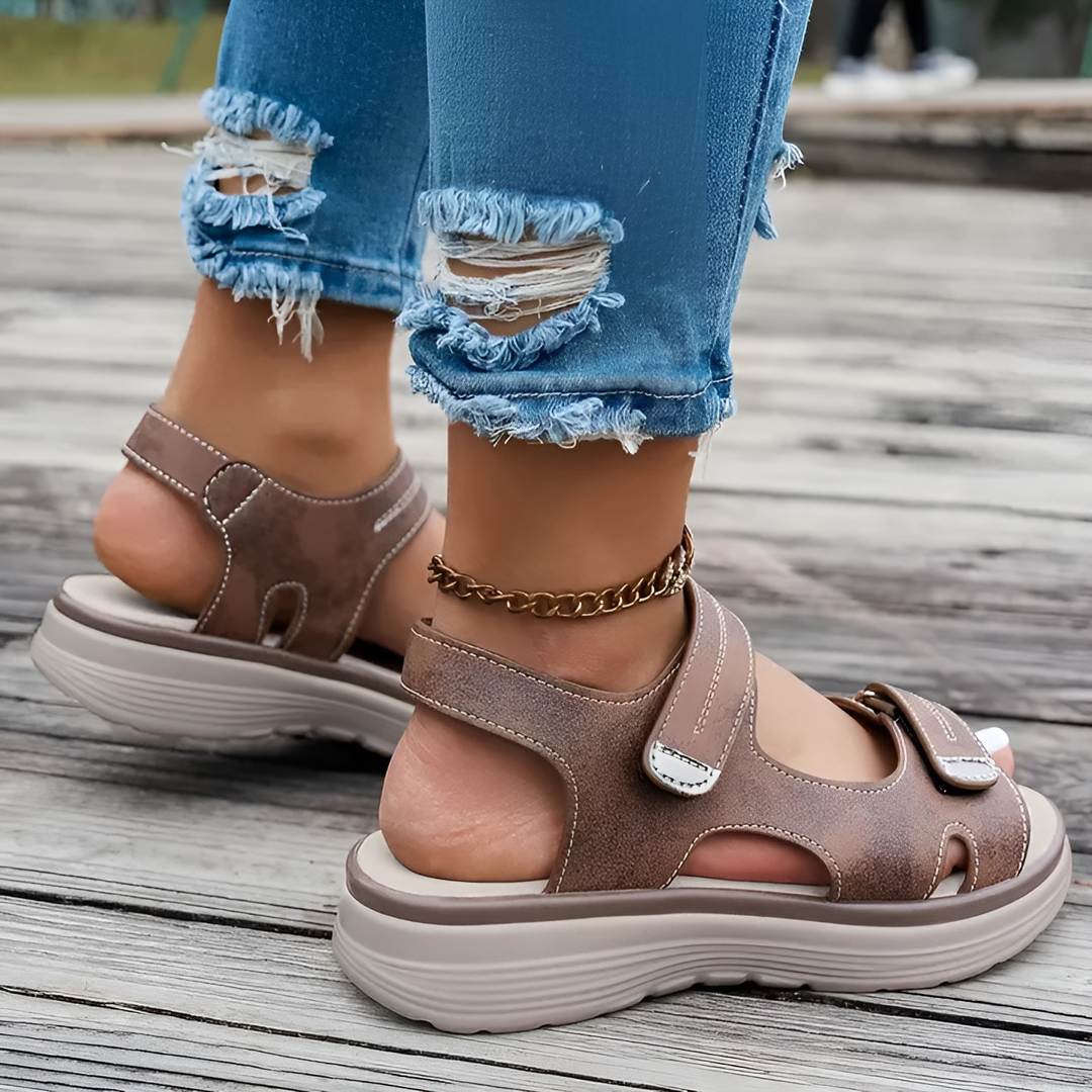 Nova - Comfortable Orthopedic Sandals with Ankle Strap