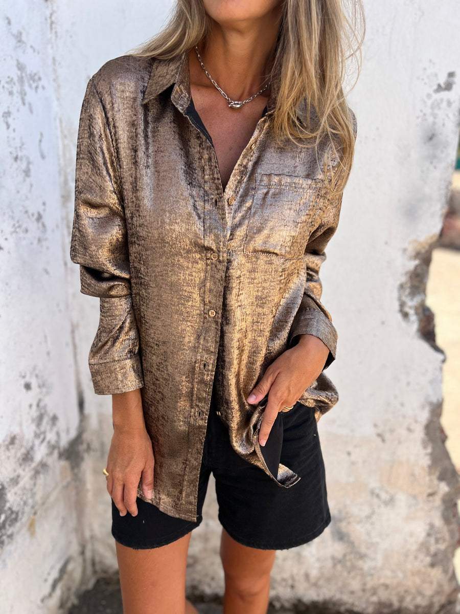 Zella™ | Chic Shimmer Shirt