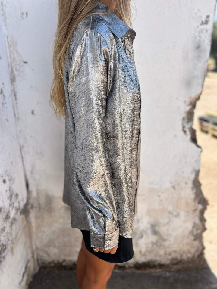 Zella™ | Chic Shimmer Shirt