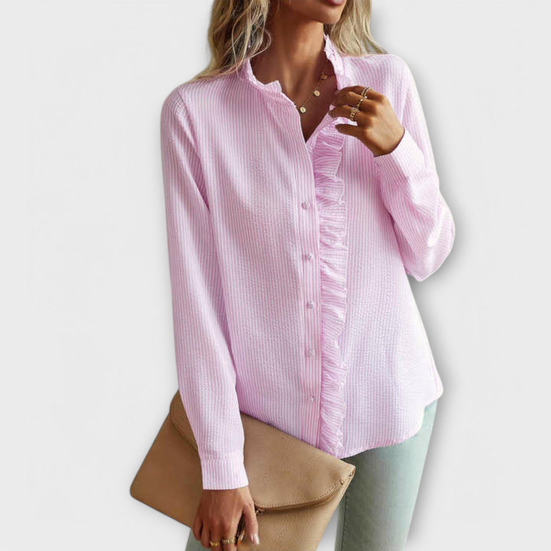Lily - Elegant Long-Sleeved Blouse