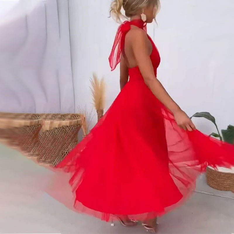 Aria-Turtleneck Trend Dress