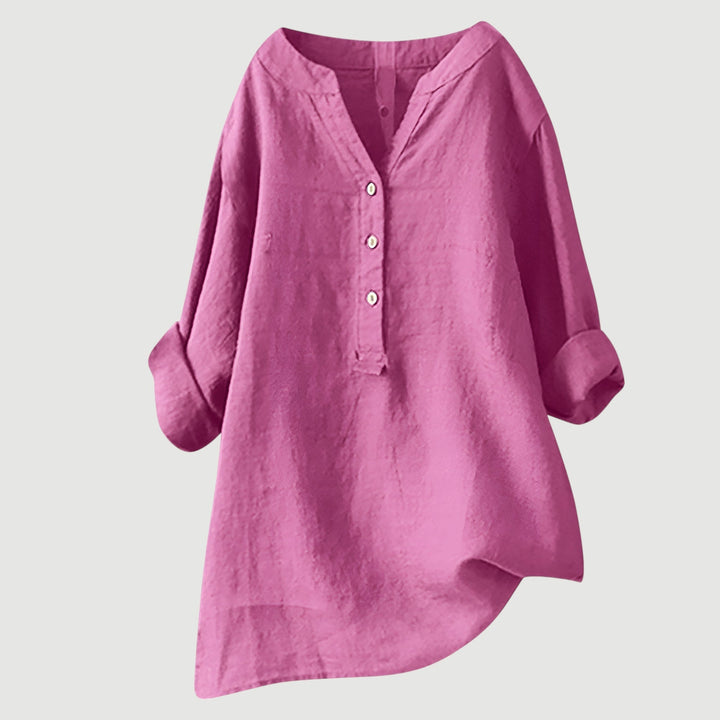 Nayeli™ - AIRY AND COMFORTABLE SHIRT WITH BUTTONS