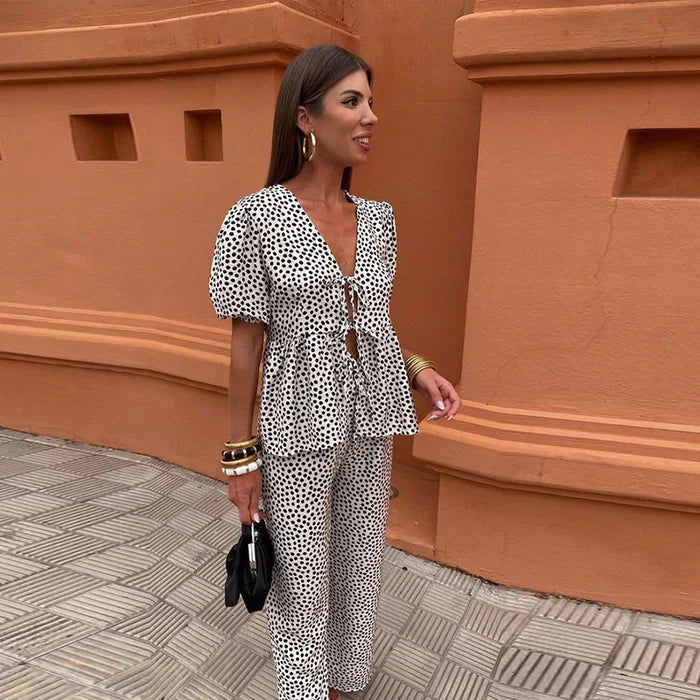 Rayne - Elegant Two Piece Summer Set