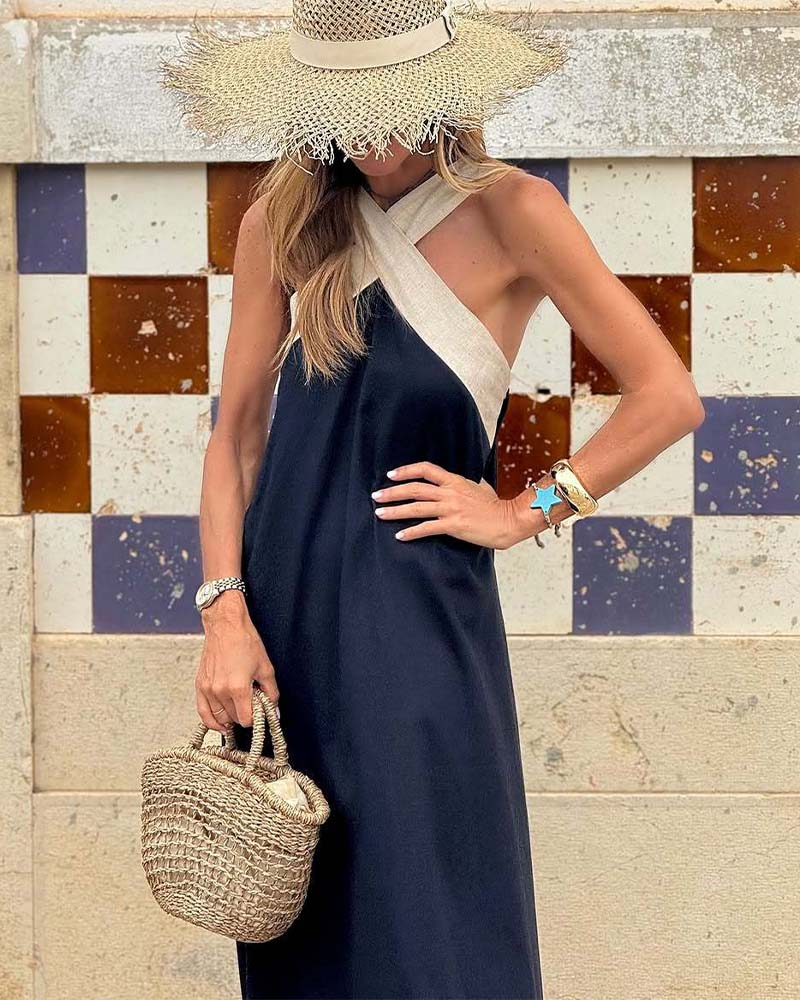 Sienna™ | Cross Neck Dress