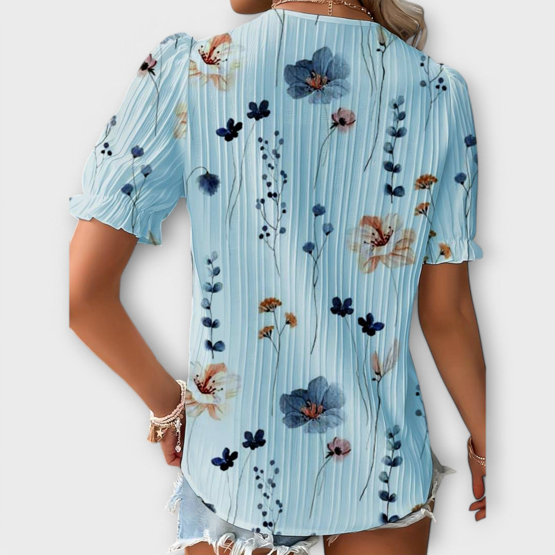 Emily – Stylish V-Neck Blouse