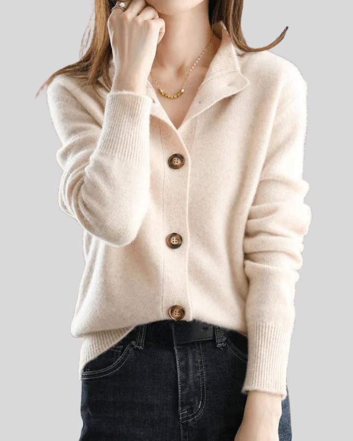 Lysiane™ - RETRO-STYLE KNITTED GILET WITH ELEGANT DESIGN