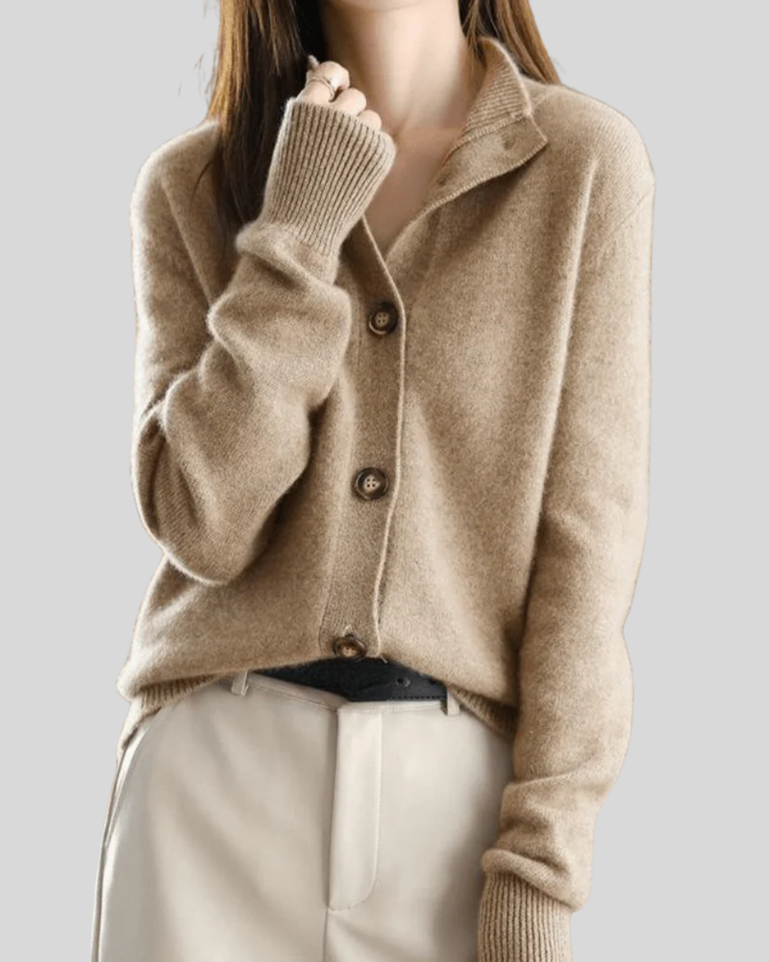 Lysiane™ - RETRO-STYLE KNITTED GILET WITH ELEGANT DESIGN
