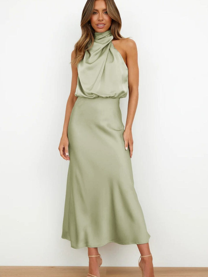 Monroe - Elegant Silk Dress