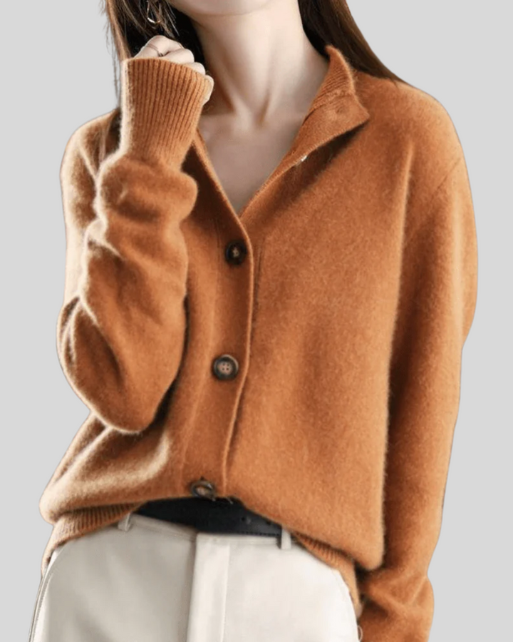 Lysiane™ - RETRO-STYLE KNITTED GILET WITH ELEGANT DESIGN