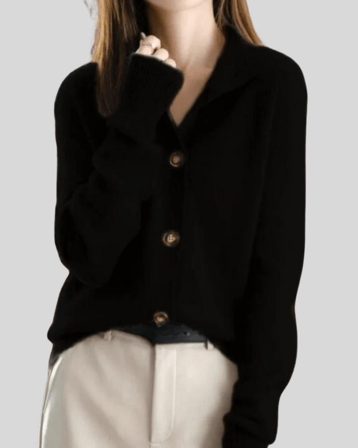 Lysiane™ - RETRO-STYLE KNITTED GILET WITH ELEGANT DESIGN