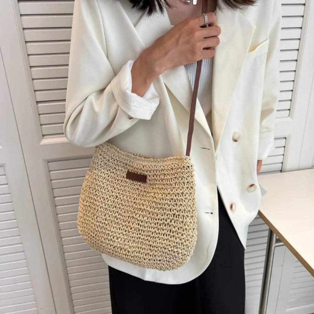 Fredhild | Classic Shoulder Bag in Braided Style