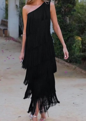 Savannah - One-Shoulder Dress