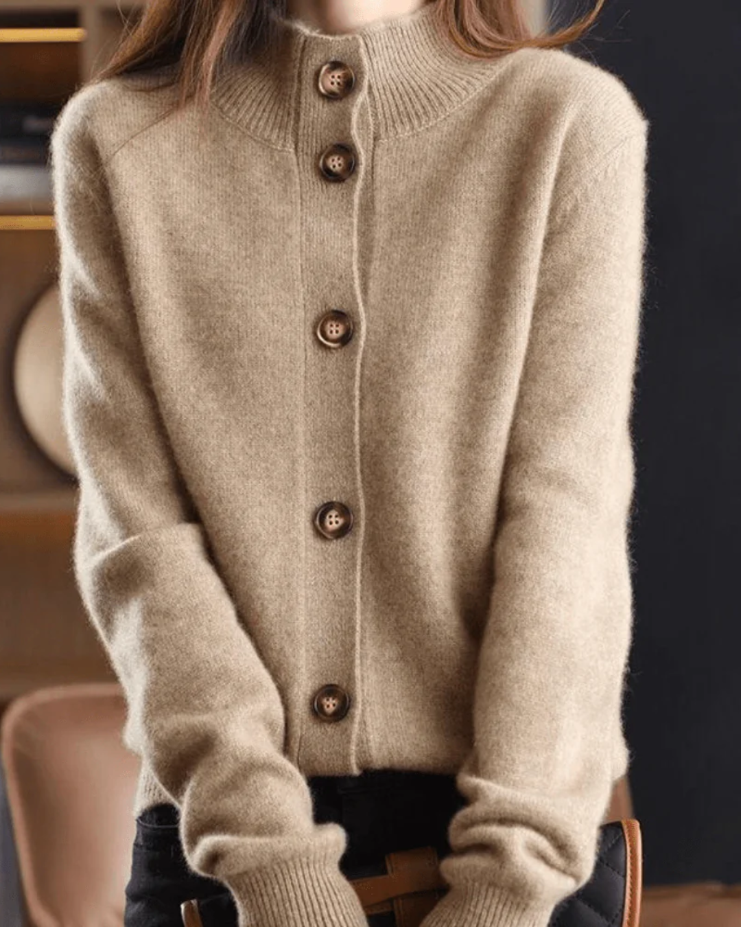 Lysiane™ - RETRO-STYLE KNITTED GILET WITH ELEGANT DESIGN