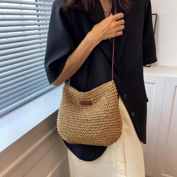 Fredhild | Classic Shoulder Bag in Braided Style