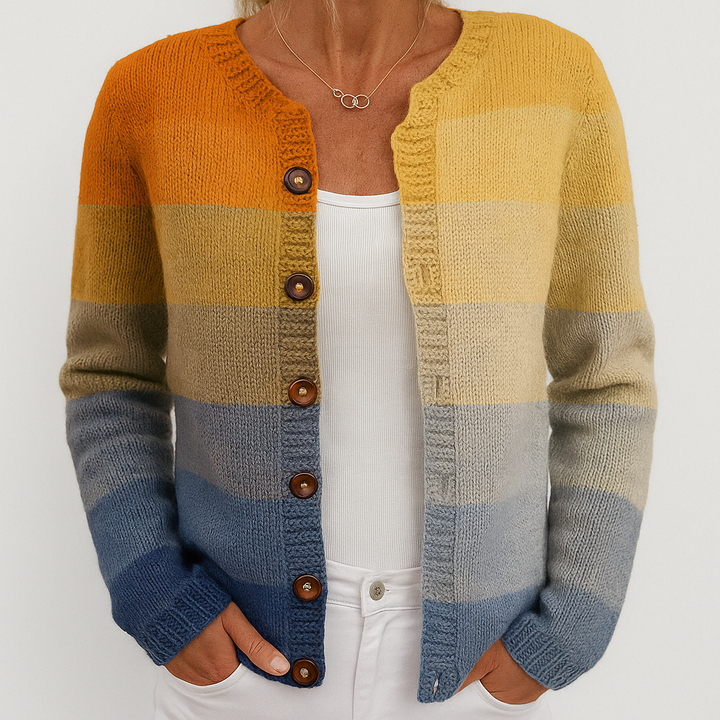 Alina | Women’s Floral Knit Cardigan | Versatile Fit
