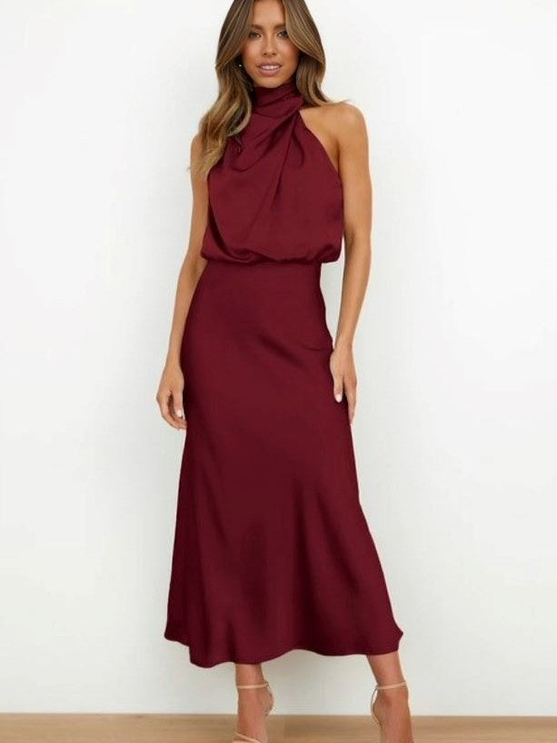 Monroe - Elegant Silk Dress