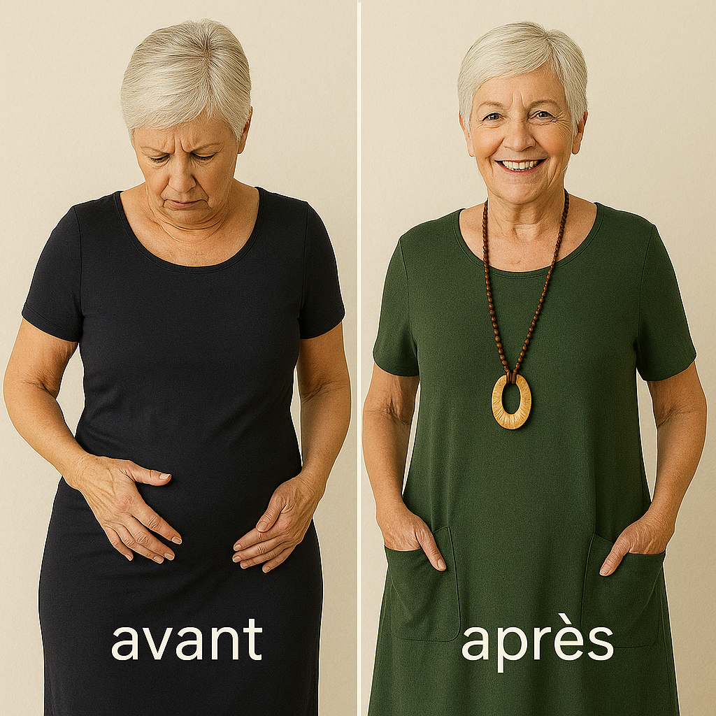 Zanorly™ Sophie - Elegant Dress with Subtle Tummy Coverage