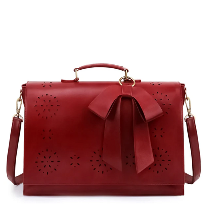 Elegant Bow-Tie Satchel