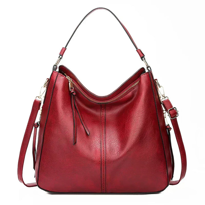 Gudborg | Elegant and spacious everyday bag in classic black