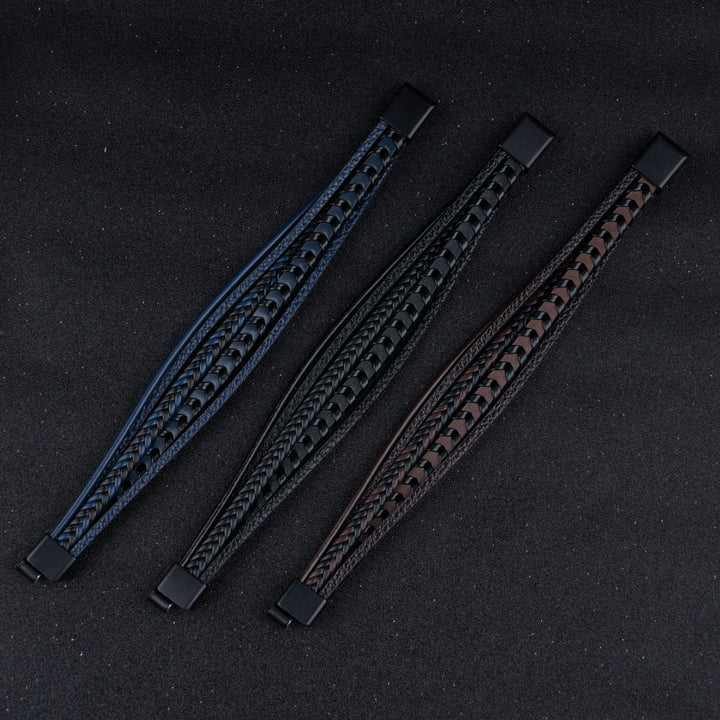 Cora™ - ADJUSTABLE WOVEN BRACELET WITH VIKING DESIGN