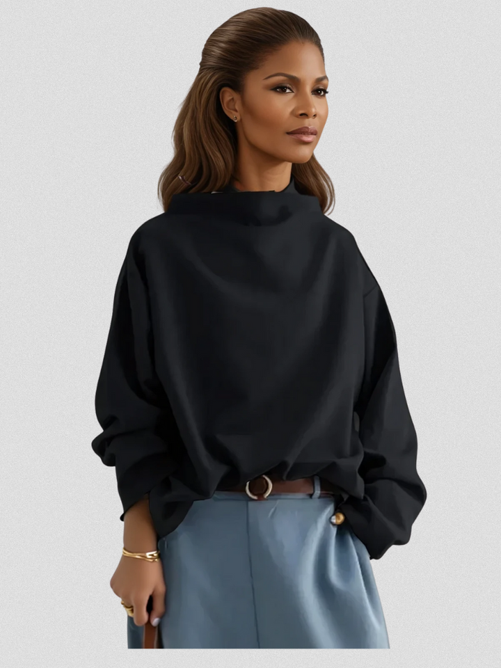 Elly | High-Neck Casual Top