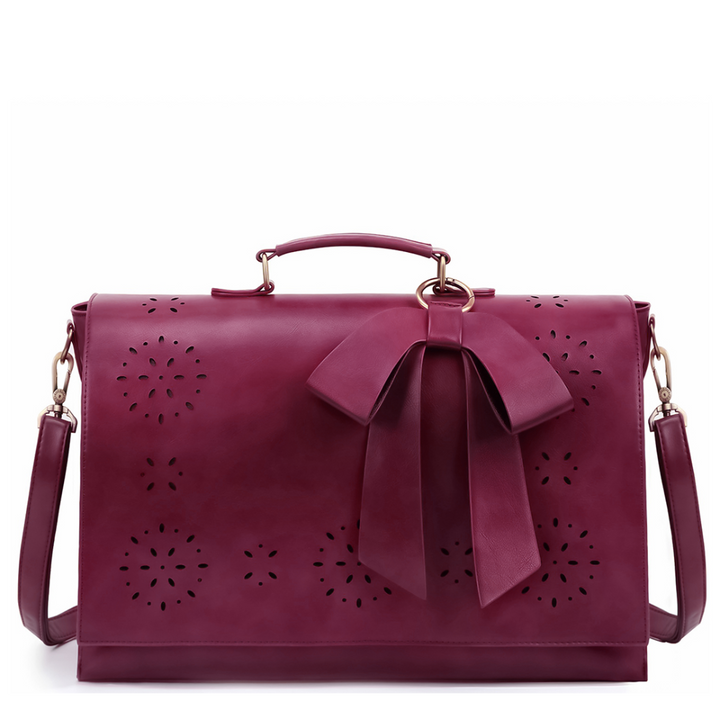 Elegant Bow-Tie Satchel