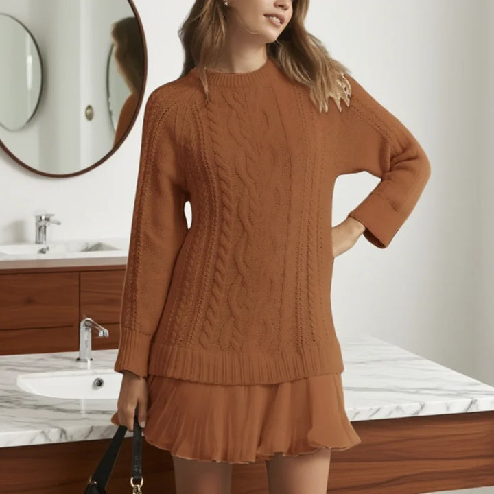 Gaëlle™ | Unique Sweater Dress