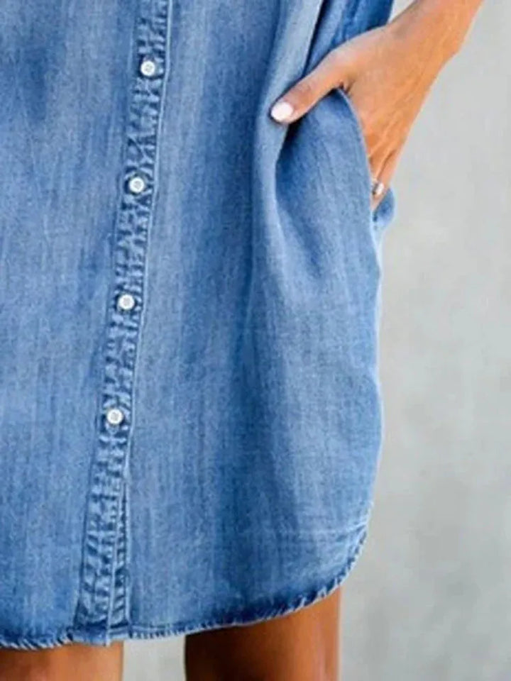 Talia - Timeless Denim Dress