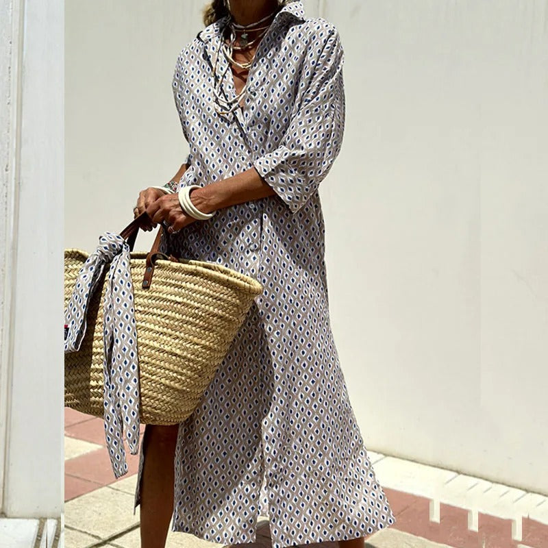 Veronica - Casual Shirt Dress