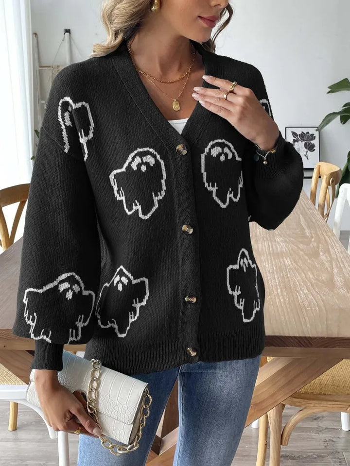 Elegant Halloween Knitwear