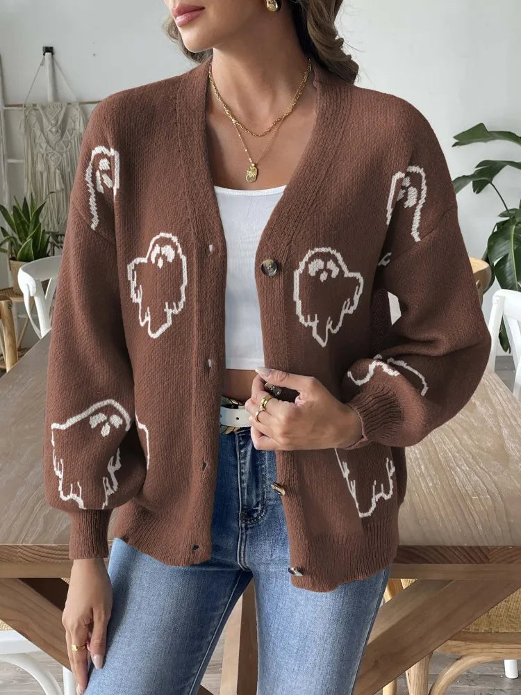 Elegant Halloween Knitwear