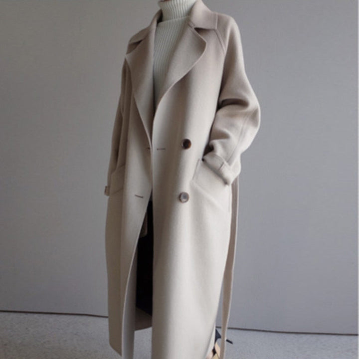 Clara -  Women's Wool Trench Coat