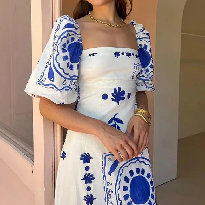 Hadley - Pleated Maxi Dress
