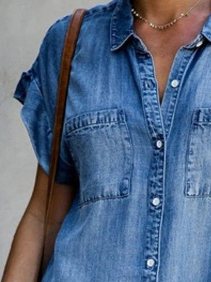 Talia - Timeless Denim Dress
