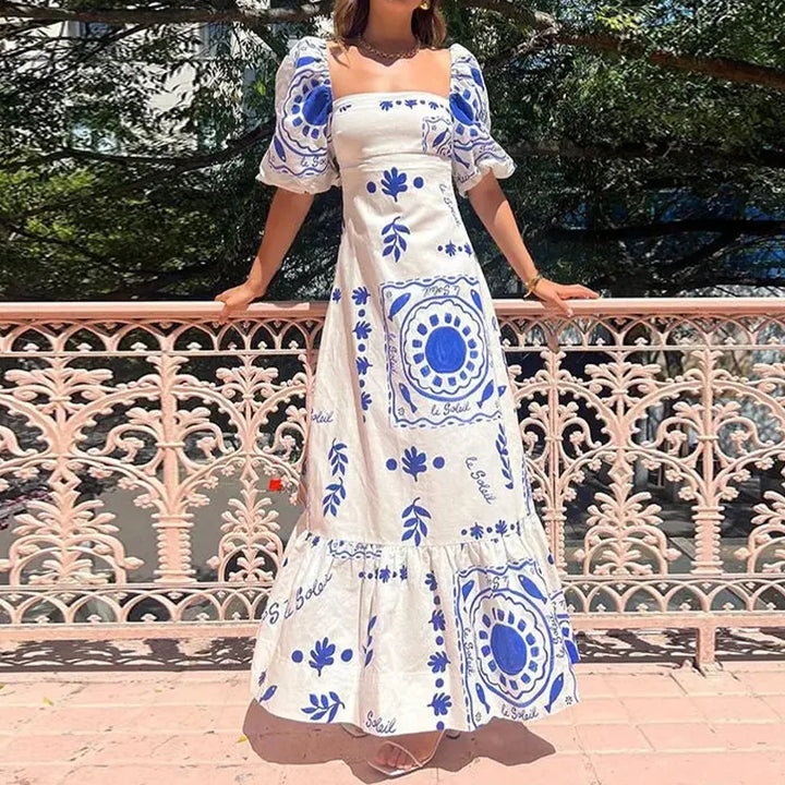 Hadley - Pleated Maxi Dress