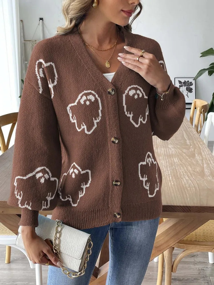 Elegant Halloween Knitwear