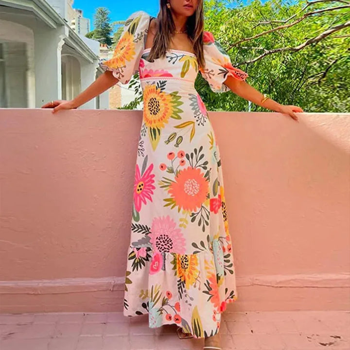 Hadley - Pleated Maxi Dress