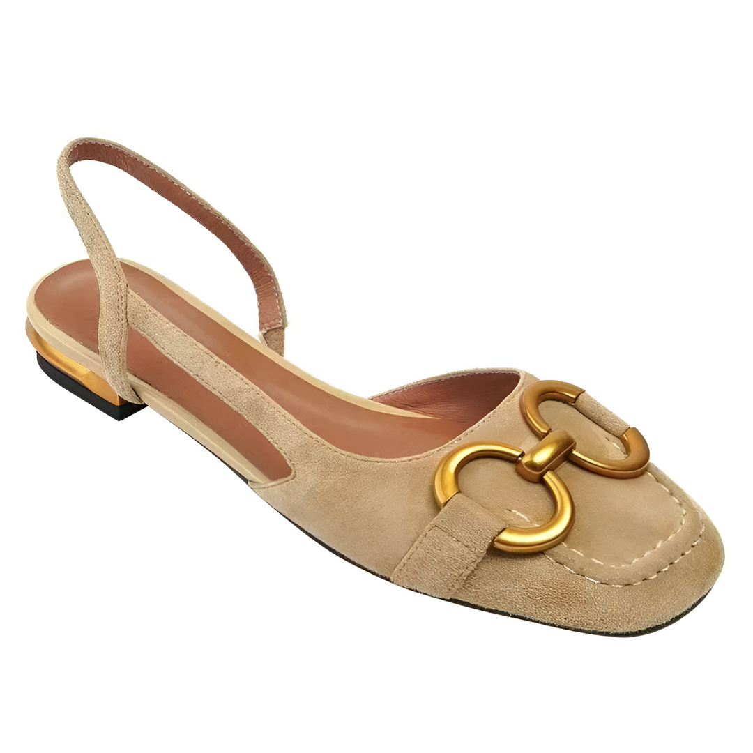 Opal - Orthopedic Leather Buckle Sandals